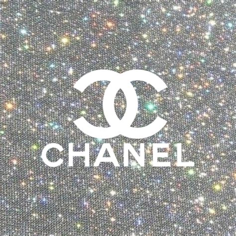 glitter chanel logo|glitter chanel background.